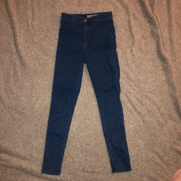 TopShop Authentic Joni High Waisted Skinny Jeans - Picture 1 of 3